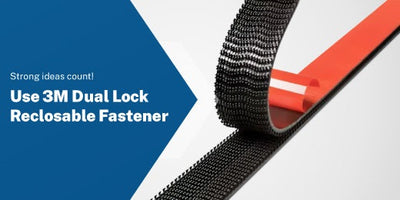 Strong ideas count!  Use 3M Dual Lock Reclosable Fasteners