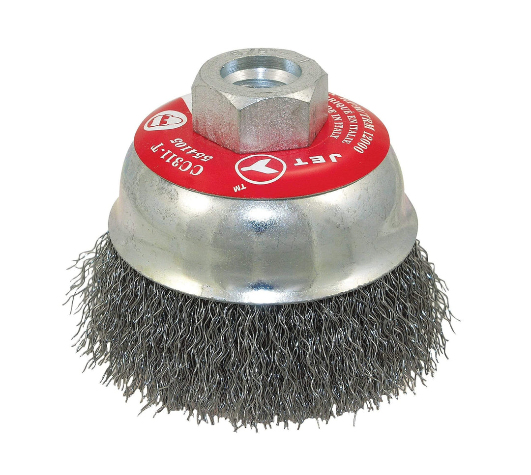 Wire and nylon brushes