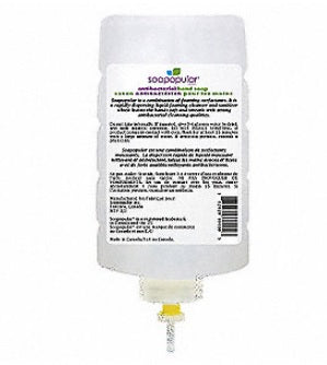 Soapopular 10000 - Triclosan-free Antibacterial Hand Soap Refill (1 Litre) - eGrimesDirect