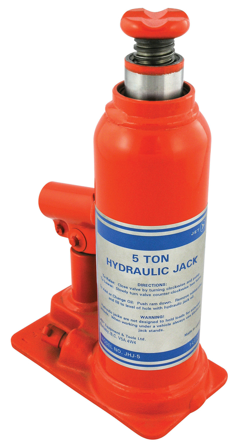 Jet JHJ-12 - 12-1/2 Ton Hydraulic Bottle Jack Super Heavy Duty