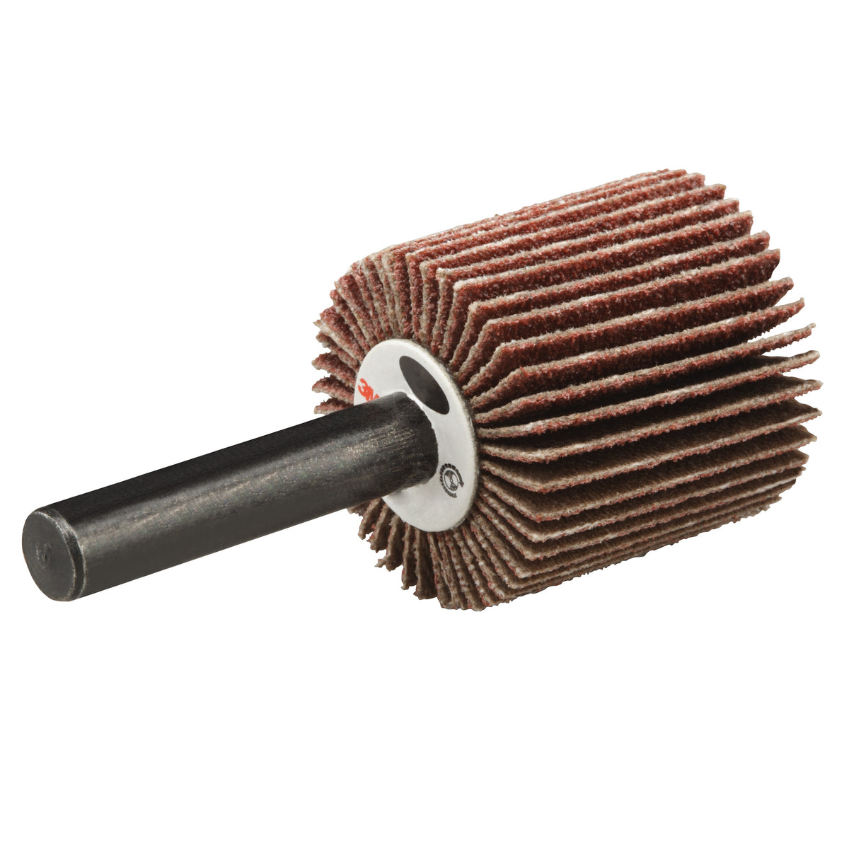 3M 244D Type 83 shank-mounted flap wheel — representative family image; diameter and grit vary