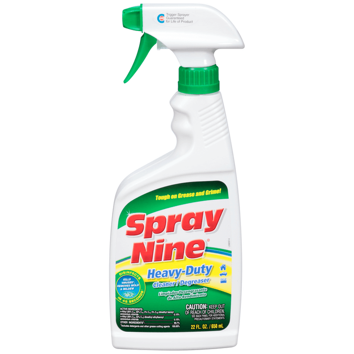 Spray Nine C26822 - Heavy Duty Cleaner Disinfectant Degreaser Trigger Botle 650Ml - eGrimesDirect