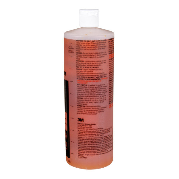 3M Scotch-Brite H-701-32OZ - Quick Clean Griddle Liquid One Quart Bottle 7000002182