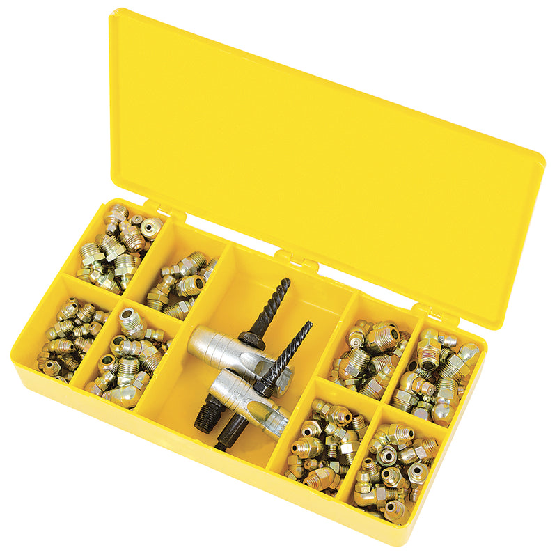 Jet JGFK-101 - 101 Piece SAE Grease Fitting And Tool Set Heavy Duty - eGrimesDirect