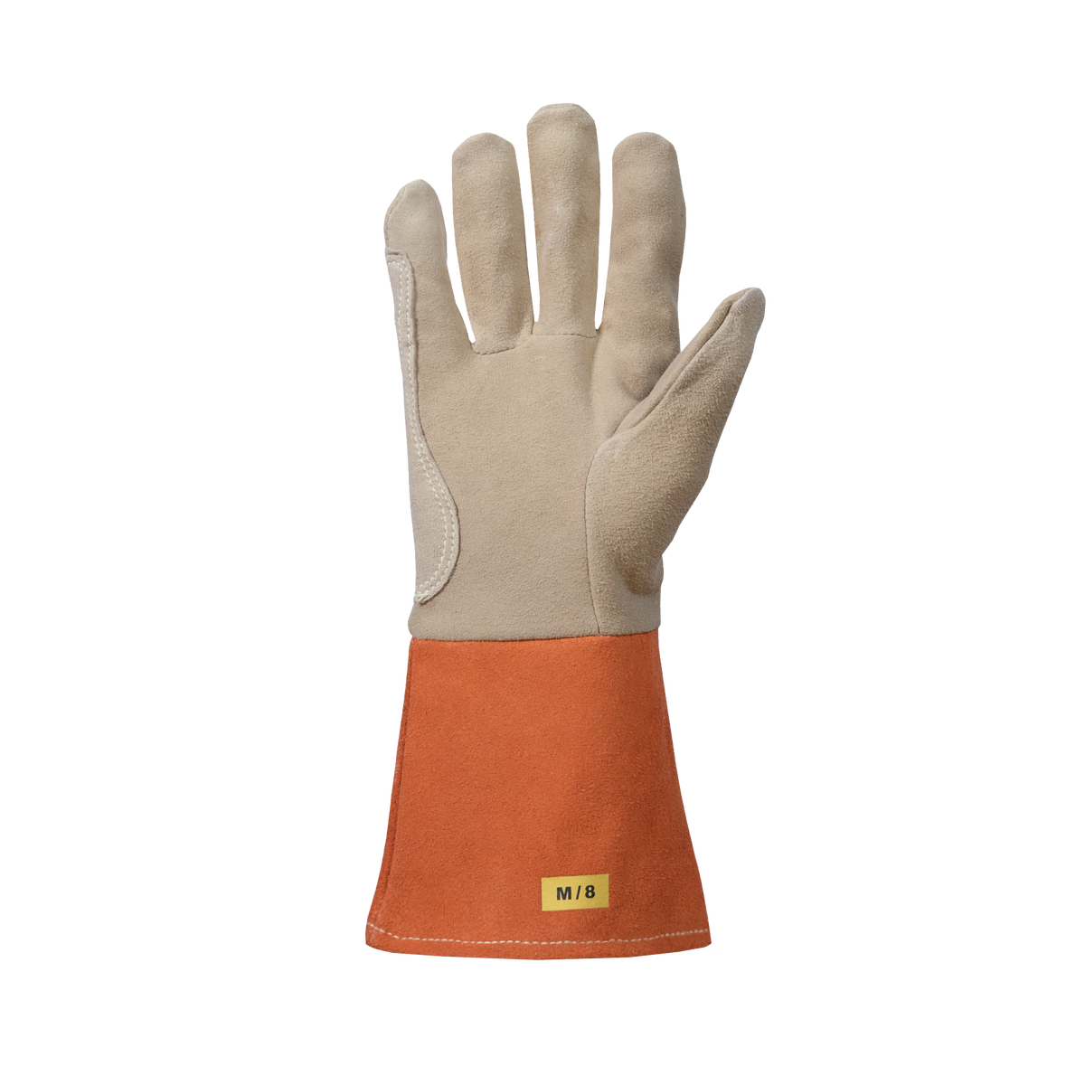 Superior Glove 370DTIGXL Endura split deer tig welder glove with steady hand patch, 4.5-inch split cuff, Kevlar sewn for durability.