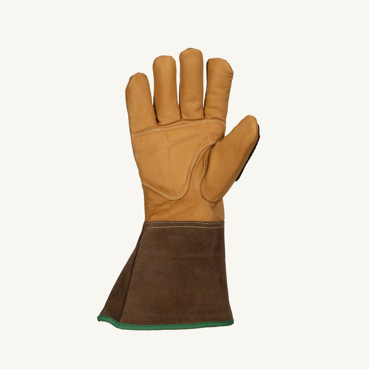 Superior Glove 378TXTVBGXL Endura Oilbloc goat driver glove with composite blend, Thinsulate lining, TPR back, and gauntlet cuff.