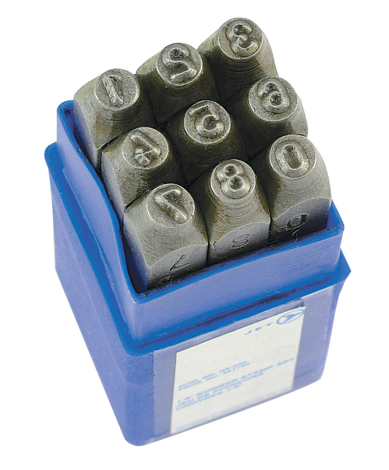 Jet NS050 - 5Mm Number Stamp Set - eGrimesDirect