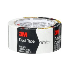 3M 3920-WH - Multi-Purpose Duct Tape White (1.88 Inch x 20 Yards) 7100085114 - eGrimesDirect