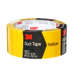 3M 3920-YL - Multi-Purpose Duct Tape Yellow (1.88 Inch x 20 Yards) 7100085028 - eGrimesDirect