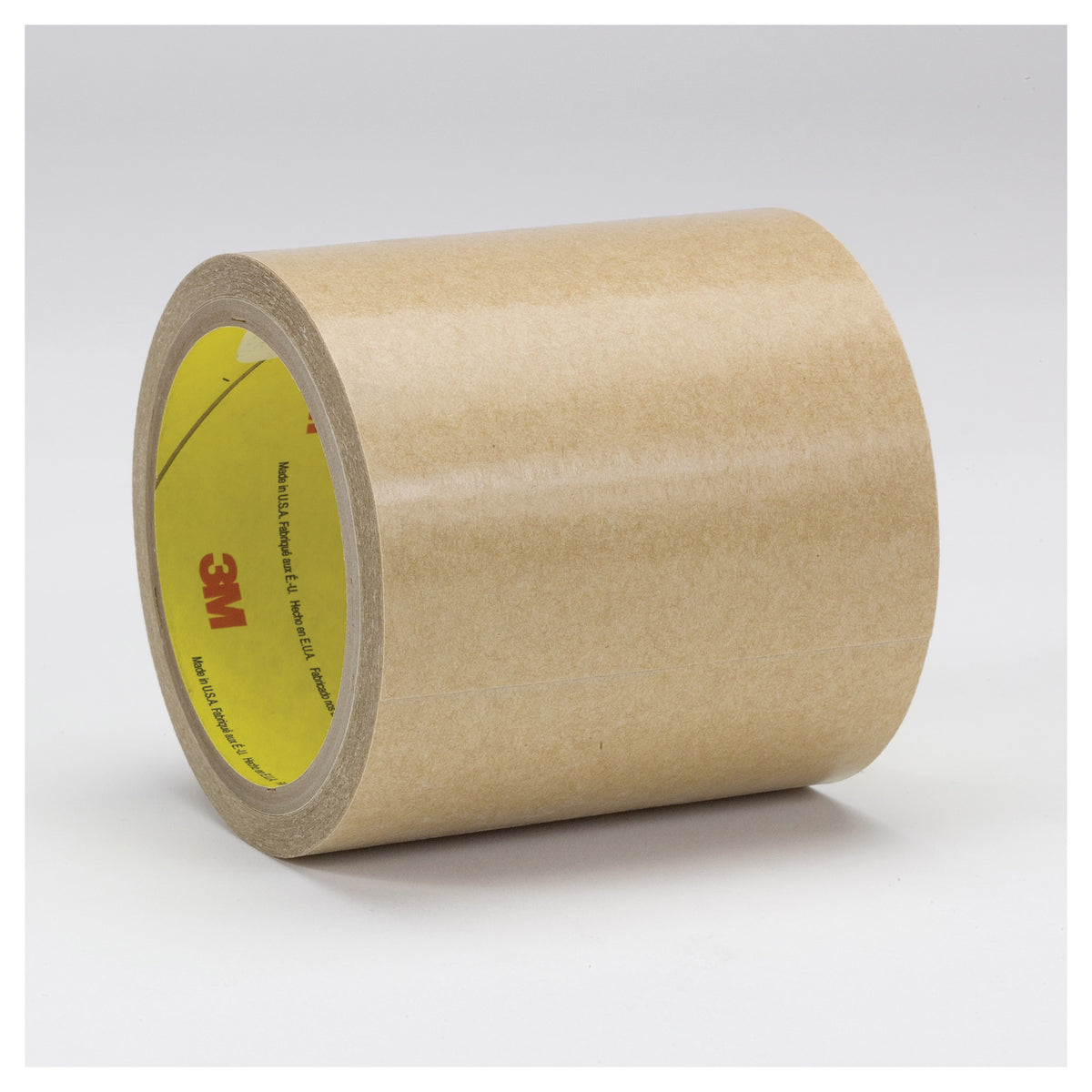 3M 9472 clear adhesive transfer tape 5 mil width, showing the 48-inch roll for bonding and mounting applications.