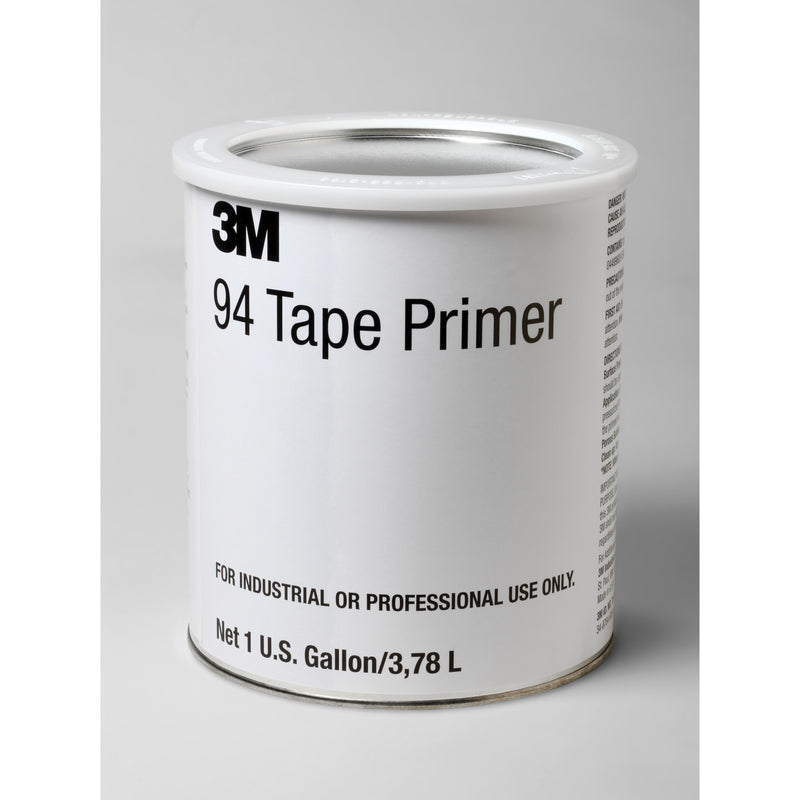 3M 94-1GAL - Tape Primer 94 Clear Light Yellow 1 Gallon Bulk 7000001583 - eGrimesDirect