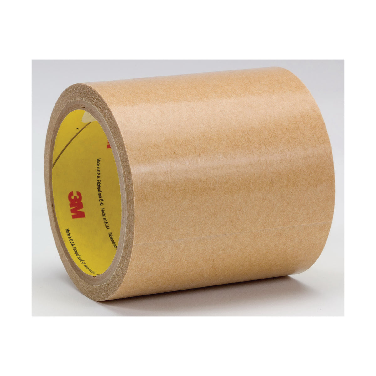 3M 9675-48X180 clear adhesive transfer tape, 5 mil thick, 48-inch by 180-yard roll for bonding and mounting applications