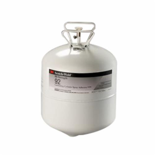 3M 92-29.3-LARGE-CLR - Clear Spray Adhesive 92 - Large (29.3 lb) Cylinder 7100138900 - eGrimesDirect