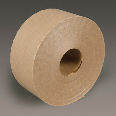 3M 6144-70X450 - Water-Activated Paper Tape 6144 Natural Economy Reinforced (70mm x 137.2 m) 7000029099 - eGrimesDirect