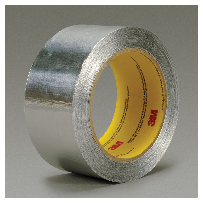 3M 438 1INX60YD .2MIL - 3M 1INx60-yd Silver Acrylic Heavy Duty Aluminum Foil Tape 438 3M 7010337236 7010337236 - eGrimesDirect