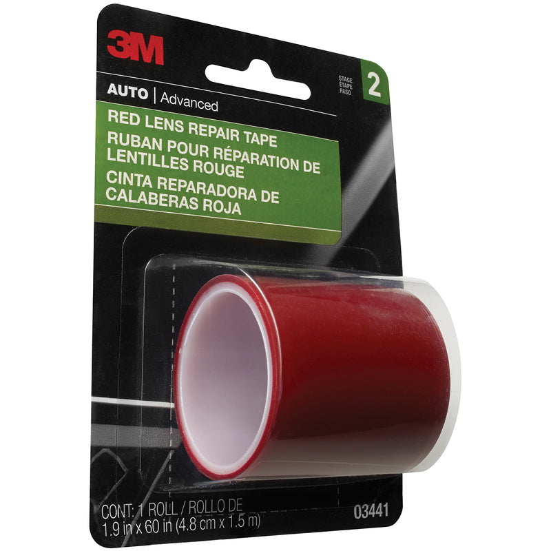 3M 3441 - Lens Repair Tape 0Red (1.875 Inch x 60 Inch) 7100015032 - eGrimesDirect
