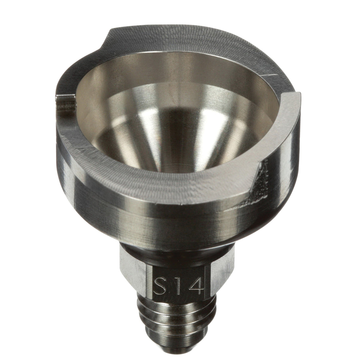 3M 26053 Paint Prep System 2.0 Adapter S14, shown with the gray plastic component and attachment points for painting equipment.