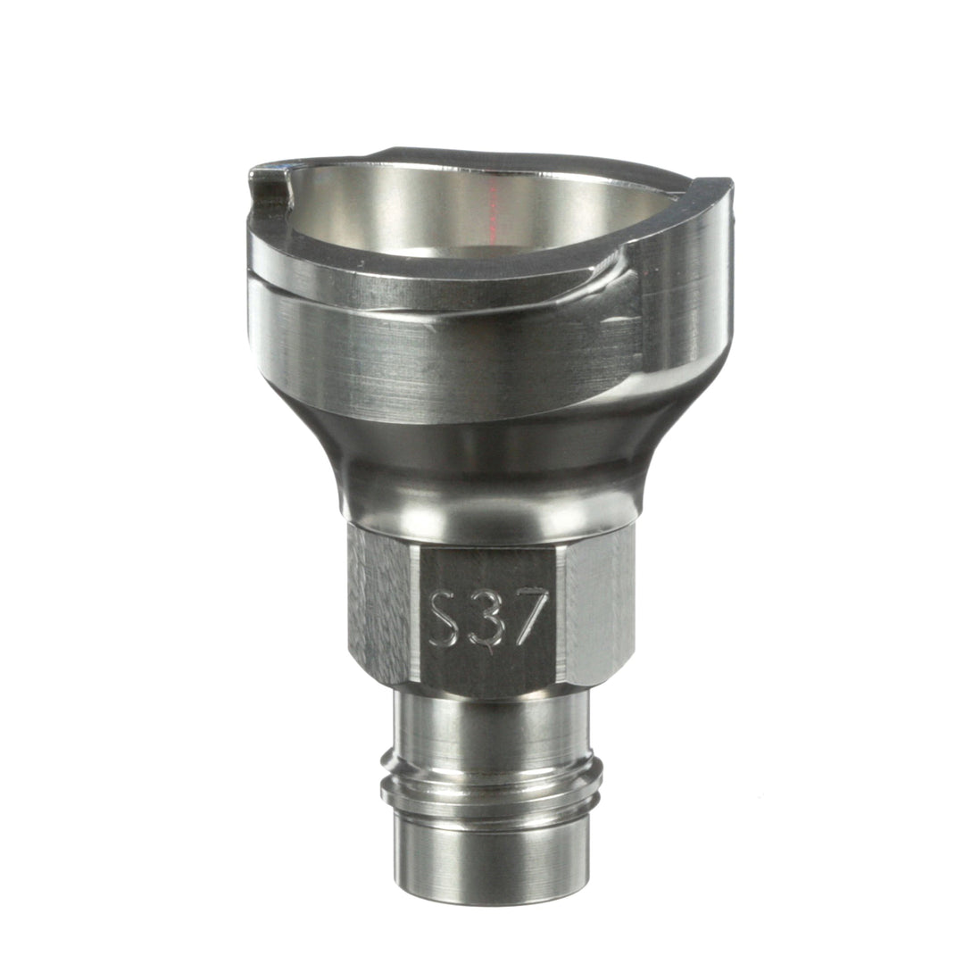 3M 26132 Paint Prep System 2.0 Adapter showing the gray plastic connector for automotive paint preparation.