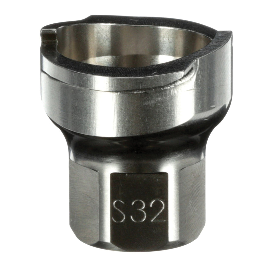 3M 26136 Paint Prep System 2.0 Adapter S32, close-up of the 3M paint preparation accessory with branding details.