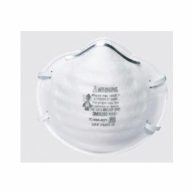 3M 8200HB5-A-C - Respirator Sanding & Fibreglass N95 7100160237 - eGrimesDirect