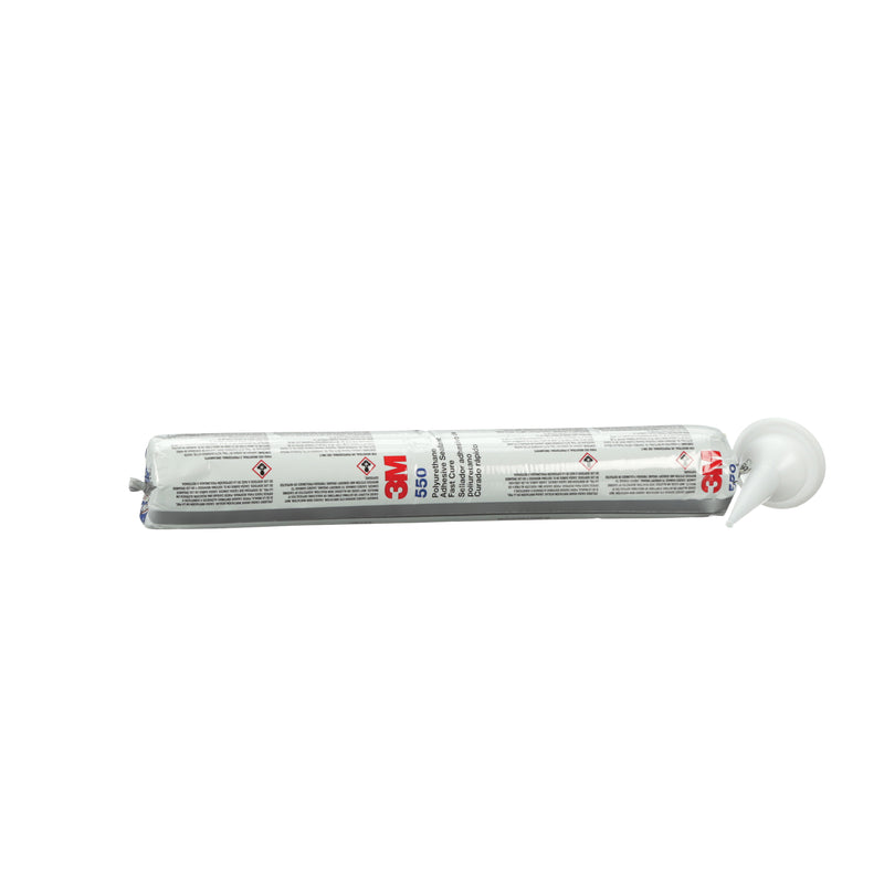 3M 550-600-WHT - Fast Cure Polyurethane Adhesive Sealant 550 in White - 20.3 fl. Oz (600 ml) Sausage Pack 7100018644 - eGrimesDirect
