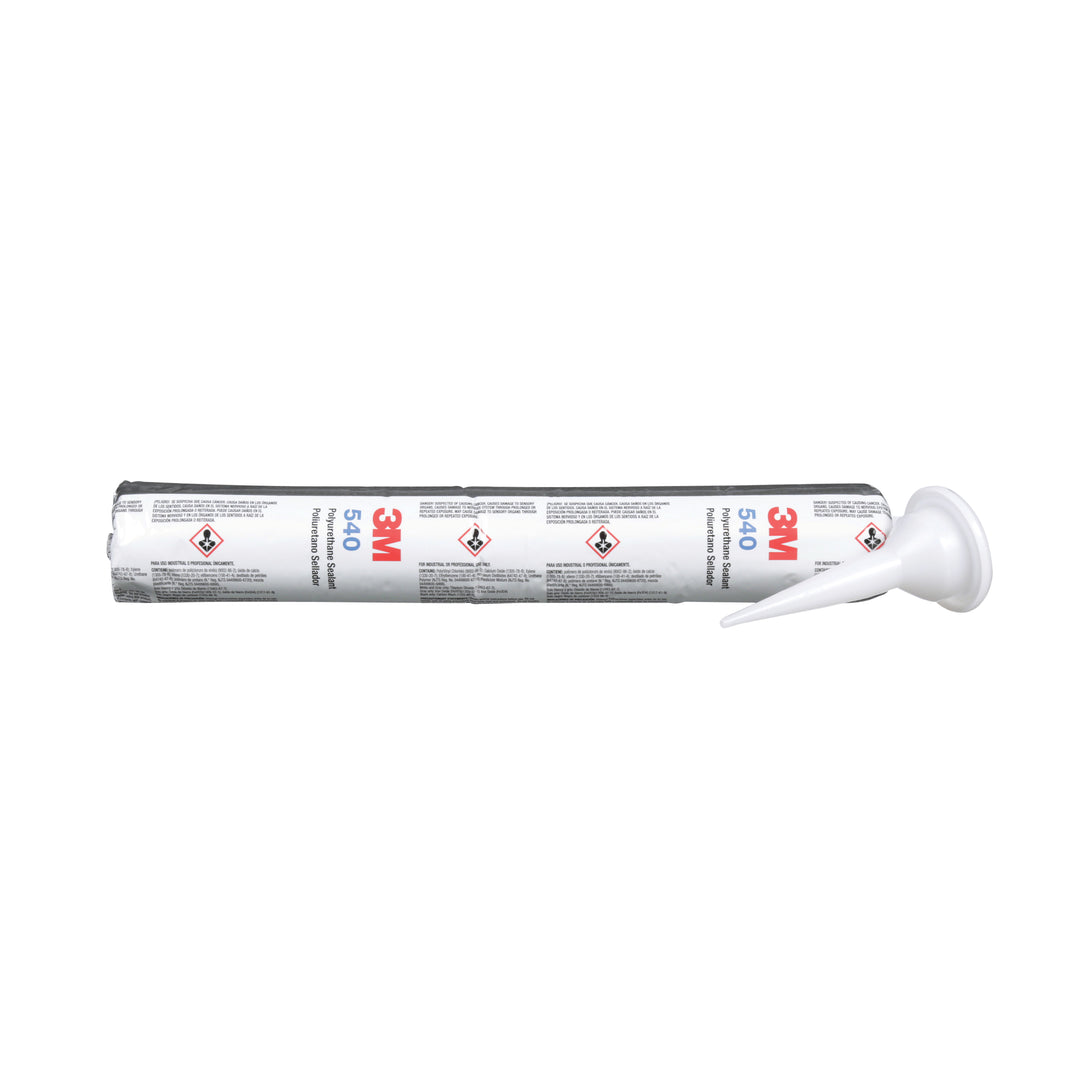 3M Polyurethane Sealant 540 in grey, 20.2 fl oz sausage pack, ideal for sealing and bonding surfaces.