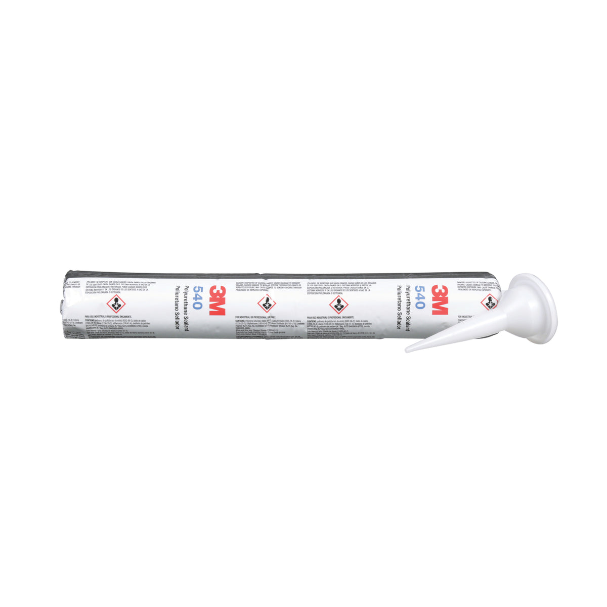 3M Polyurethane Sealant 540 in grey, 20.2 fl oz sausage pack, ideal for sealing and bonding surfaces.