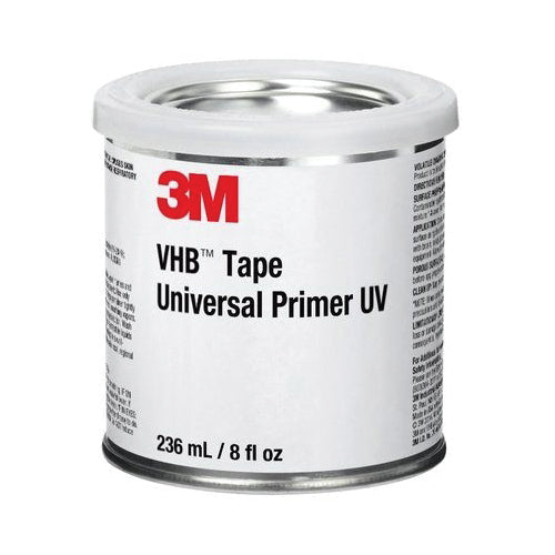3M VHB UV PRIMER-1/2PNT - VHB Tape Universal Primer UV Clear - 0.5 pint (236.6 ml) 7100116406