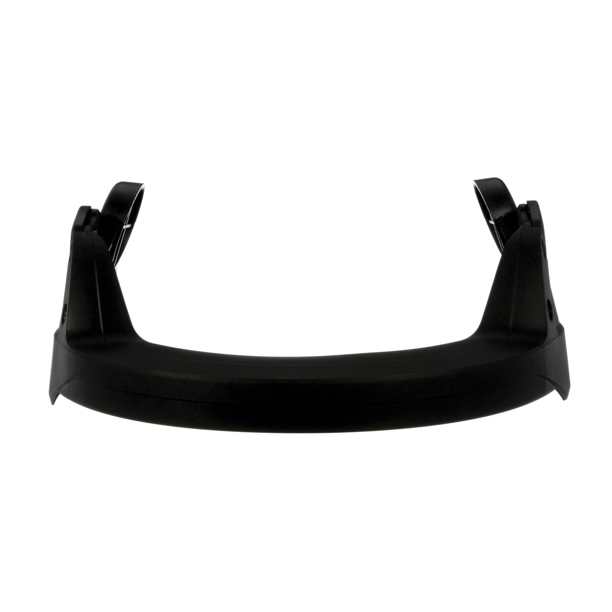 3M SecureFit U5B-ANSI X5000 safety helmet faceshield holder attached to a hard hat, with adjustable straps and safety features visible.