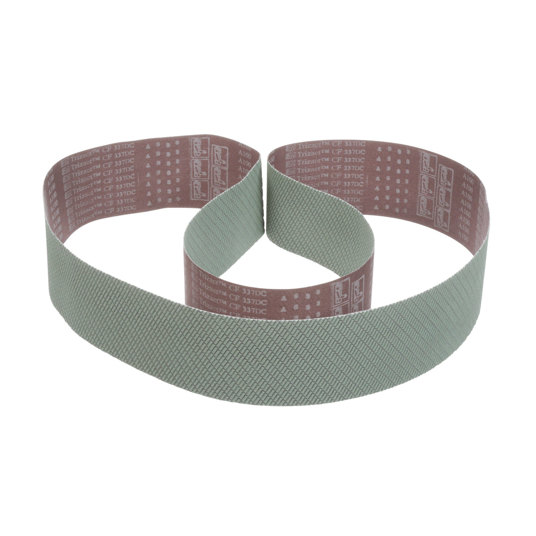 3M Trizact 337DC cloth belt — representative family image; size and grade vary