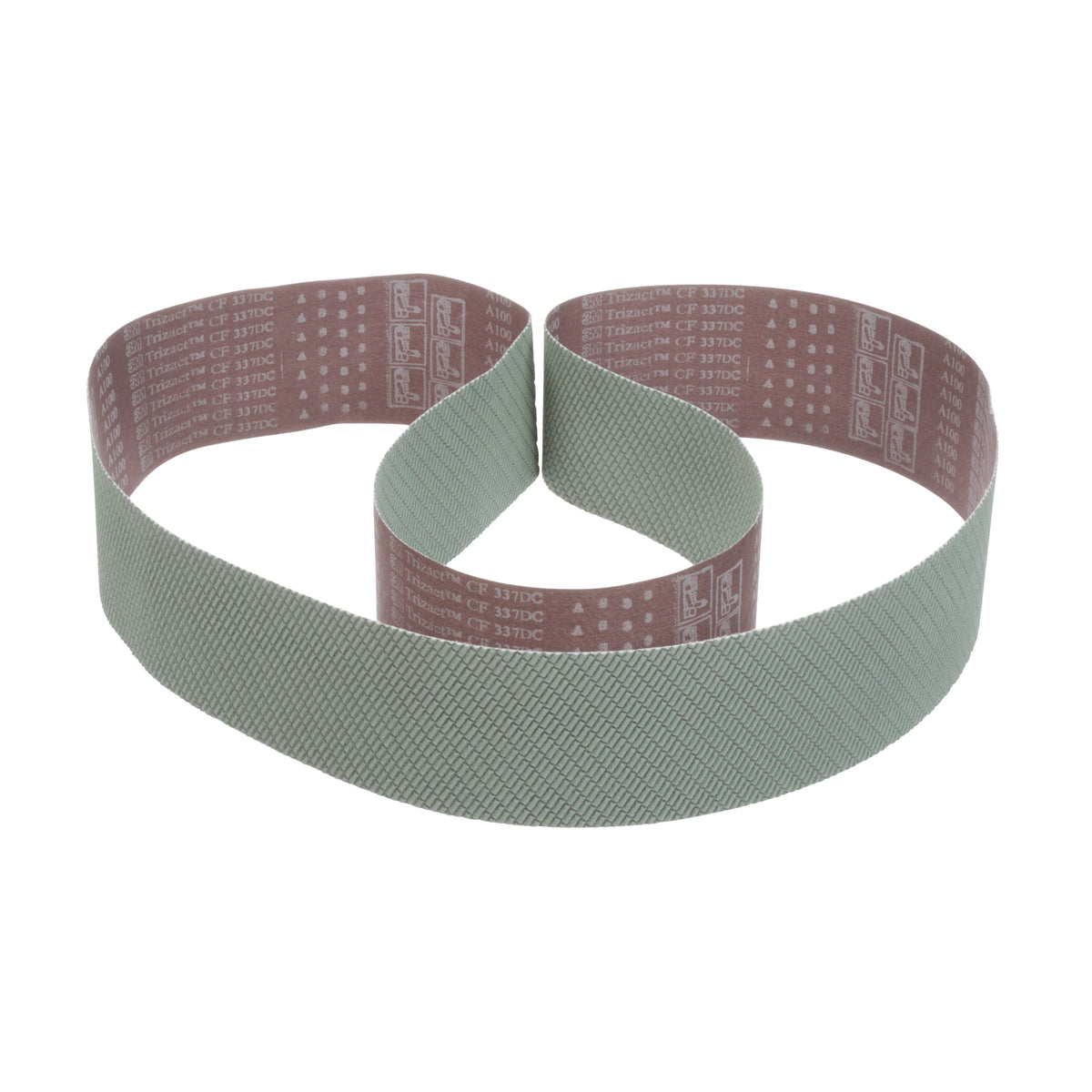 3M Trizact 337DC cloth belt — representative family image; size and grade vary