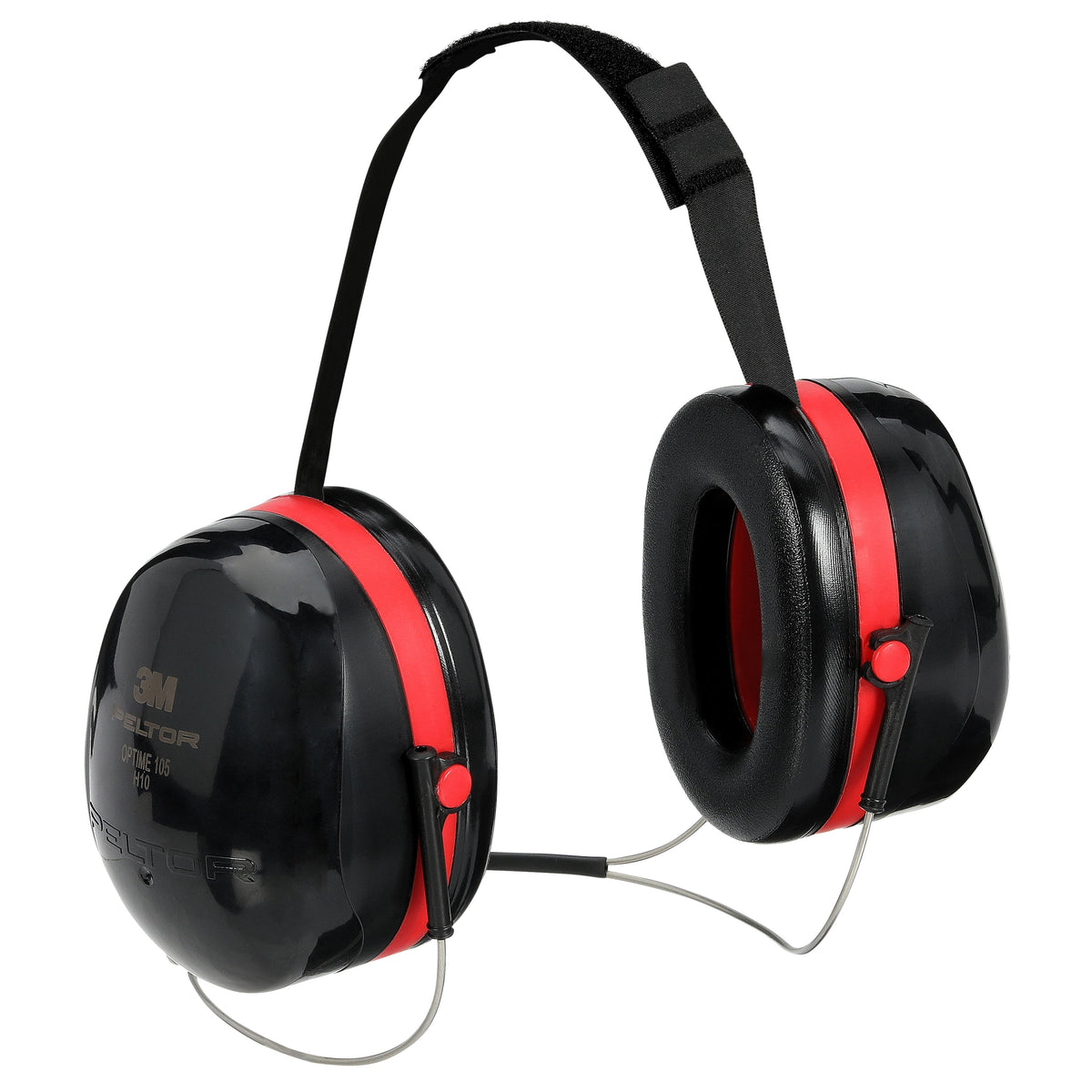 3M Peltor H10B Optime 105 Earmuffs, Behind-the-Head, Case of 10 items 7000009664