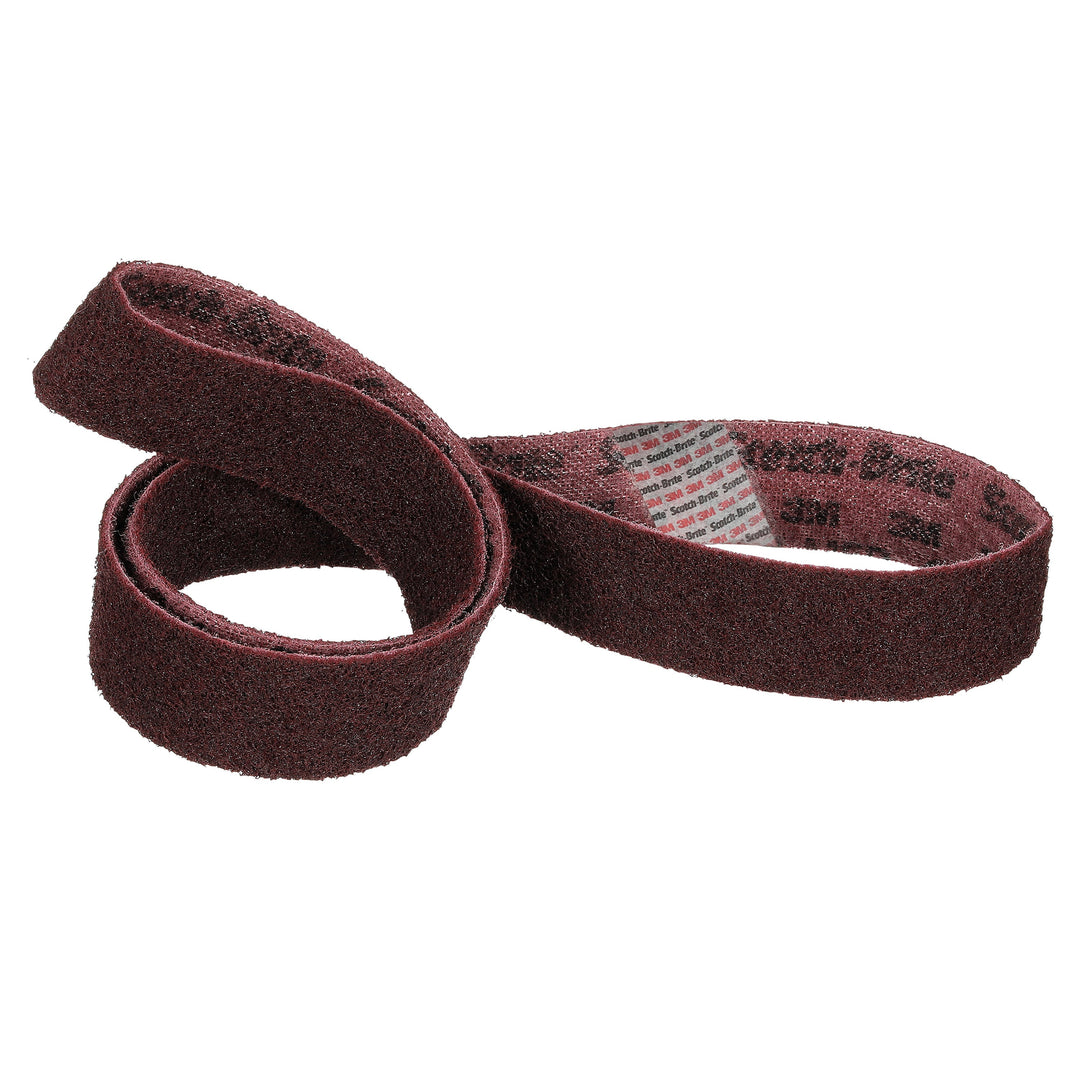 3M Scotch-Brite SM65080 - Surface Conditioning Belts C-BS A/O Medium 1 Inch x 60 Inch 7100065080 — manufacturer representative family image; dimensions vary