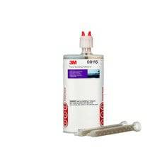 3M Automix 08115 panel bonding adhesive cartridge, 2-part epoxy, 6.76 fl oz (200 ml), for strong structural bonding.