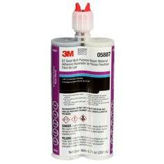 3M EZ Sand 05887 flexible parts repair epoxy in a 6.76 fl oz cartridge, designed for durable, flexible repairs.