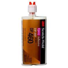 3M Scotch-Weld DP460 white 2-part epoxy adhesive cartridge, 200ml, for strong bonding and industrial applications.