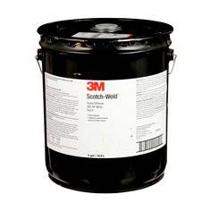 3M Scotch-Weld DP460 Part A white epoxy adhesive container, 5-gallon (19L) industrial 2-part epoxy from 3M.