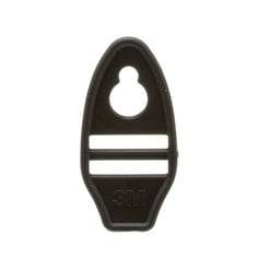 3M FF-400-01 buckle, accessory for safety equipment, showing a durable plastic buckle with adjustable strap.