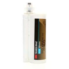 3M Scotch-Weld DP8405NS acrylic adhesive in green, 490 ml (16.56 fl oz), showing the adhesive container with green label.