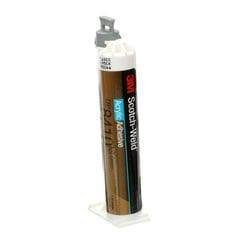 3M Scotch-Weld DP8410NS acrylic adhesive in green, 45 ml (1.5 fl oz) bottle, suitable for industrial bonding and adhesive applications.