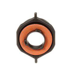 3M 701 cartridge/filter adapter, durable plastic fitting for respirator or filtration systems, designed for secure attachment.
