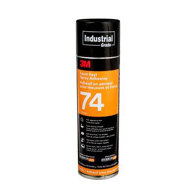 3M Spray 74 74-24OZ-IND - Aerosol Spray 74 in Orange 24 fl. Oz (709.77 ml) 7000023925 - eGrimesDirect