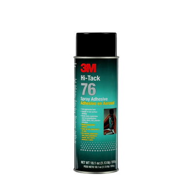 3M Spray 76 7000121433 - Hi-Tack Spray 76 Adhesive in Clear 24 fl. Oz (709.77 ml) - eGrimesDirect
