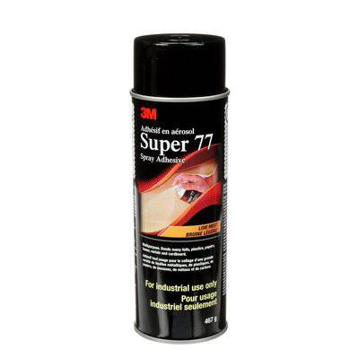 3M Super 77 7000028592 - Multipurpose Spray Adhesive 24 fl. Oz (709.77 ml) - eGrimesDirect