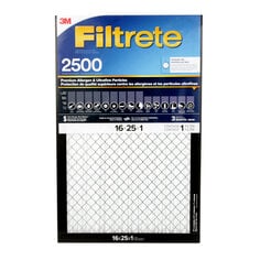 3M EAX01DC-6-CA - Filtrete Premium Allergen &amp; Ultrafine Particles Filter 2500 MPR (16 in x 25 in x 1 in) 7100256142 - eGrimesDirect