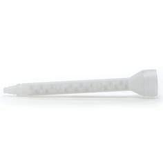 3M Cartridge Mix Tip Nozzle for applicators, 8.4 oz, with 3 tips per bag, 12 bags per box, used for precise adhesive application.