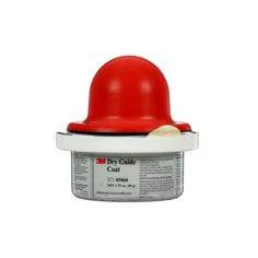 3M 05861 Dry Guide Coat &amp; Applicator Kit in grey with applicator tools and 1.76 oz. (50 g) guide coat for surface finishing.