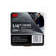 3M 06385 grey nameplate repair tape, 30 mil thick, 0.236 inch wide, 5 yards long, used for artist and craft repairs.