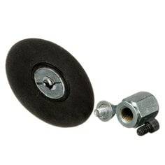 3M 05540 Backup Pads Roloc Disc Pad Assembly, black, 3-inch diameter for industrial grinding and polishing tools.