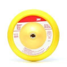 3M Stikit Disc Pad backup pad, 0.8-inch diameter, compatible with sanding discs, used for polishing and surface finishing.